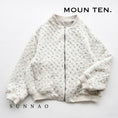 Gallery viewerに画像を読み込む, <Moun ten.> flower quilt reversible blouson - oatmeal