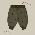 갤러리 뷰어로 이미지로드, <Organic zoo>Olive Dots Sweatpants(6M-5Y)-Organic zoo-SUNNAO