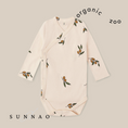 Load image into Gallery viewer, <Organic zoo> Olive Garden Wrap Over Bodysuit (0-12M)-Organic zoo-SUNNAO