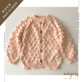 Gallery viewerに画像を読み込む, 【予約/オーダー会】<Babytoly> POPCORN CARDIGAN