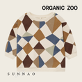 갤러리 뷰어로 이미지로드, <Organic zoo> Kite Patchwork Sweatshirt Undyed