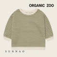 Load image into Gallery viewer, <Organic zoo> Fern Stripes Sweatshirt