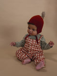 Gallery viewerに画像を読み込む, <Organic zoo> Paprika Gingham Salopette
