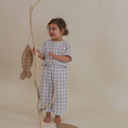 Gallery viewerに画像を読み込む, <Organic zoo> Navy Window Check Wide Leg Pants(1-5Y)-Organic zoo-SUNNAO