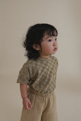 Gallery viewerに画像を読み込む, <Organic zoo> Dusky Checkerboard Terry Boxy T -Shirt (6M-5Y)-Organic zoo-SUNNAO
