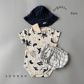 갤러리 뷰어로 이미지로드, 【予約】<Organic zoo> Capri Short Sleeve Bodysuit Undyed Cotton-Organic zoo-SUNNAO