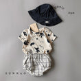 갤러리 뷰어로 이미지로드, 【予約】<Organic zoo> Capri Short Sleeve Bodysuit Undyed Cotton-Organic zoo-SUNNAO