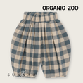 将图像加载到画廊查看器中, <Organic zoo> Fog Blue Gingham Lodge Pants