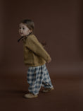 将图像加载到画廊查看器中, <Organic zoo> Fog Blue Gingham Lodge Pants
