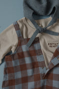 将图像加载到画廊查看器中, <Organic zoo> Maple Gingham Salopettes