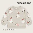갤러리 뷰어로 이미지로드, 【予約】<Organic Zoo> Christmas Goose Sweatshirt
