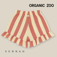 将图像加载到画廊查看器中, <Organic zoo> Tomato Stripes Frill Shorts - DROP1