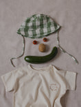갤러리 뷰어로 이미지로드, <Organic zoo> Dill Gingham Bucket Sun Hat - DROP1