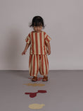 갤러리 뷰어로 이미지로드, <Organic zoo> Tomato Stripes Square Neck T-Shirt - DROP1