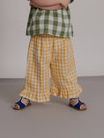 将图像加载到画廊查看器中, <Organic zoo> Honeycomb Gingham Frill Culottes - DROP1