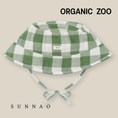 갤러리 뷰어로 이미지로드, <Organic zoo> Dill Gingham Bucket Sun Hat - DROP1