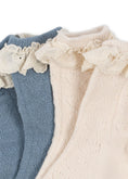 Load image into Gallery viewer, <Konges Sløjd> 2 pack pointelle socks - Blue mix-Konges Sløjd-SUNNAO