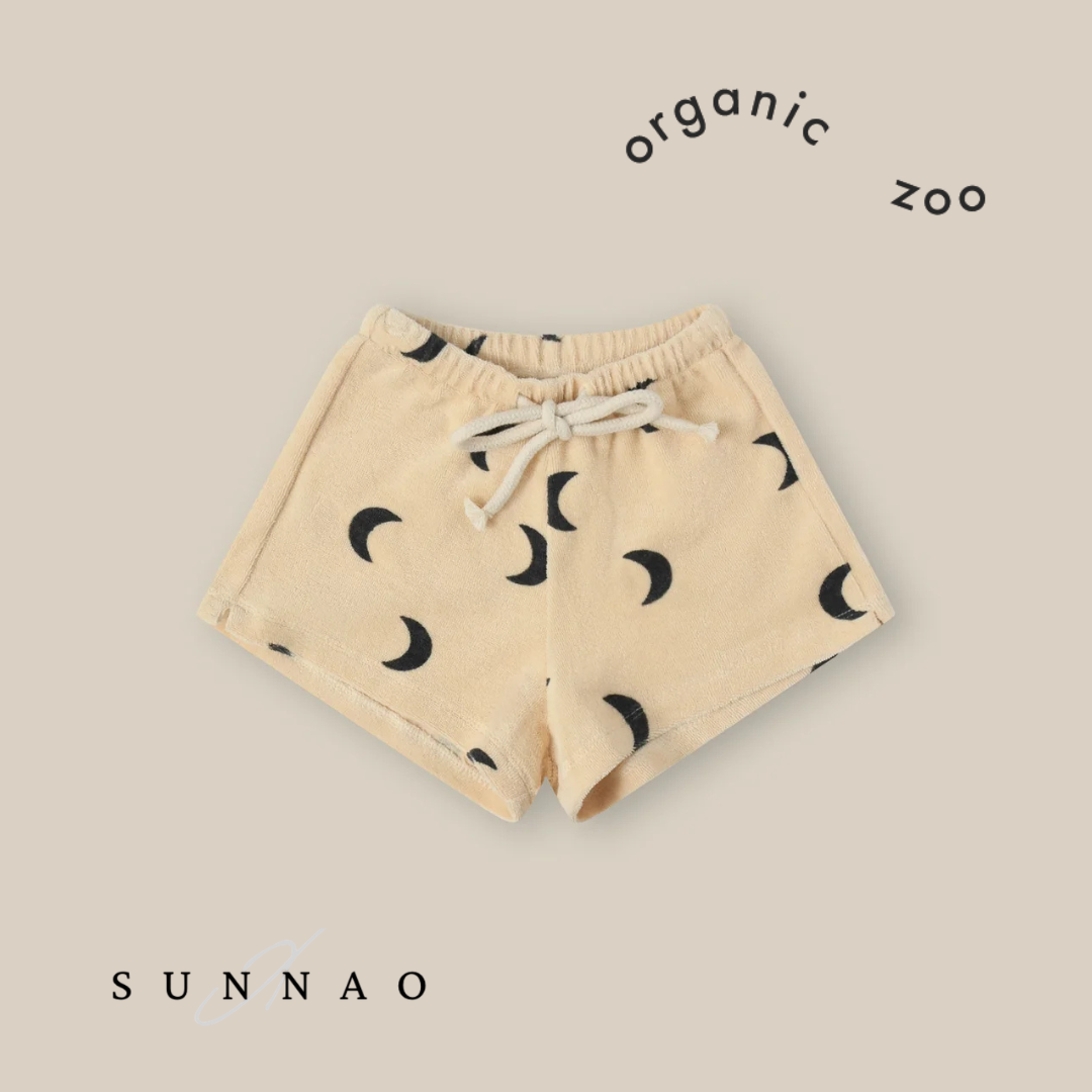 ｟送料無料｠【organic zoo】Pebble Midnight Terry Rope Shorts