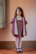 Load image into Gallery viewer, <Popelin> Mod.60.2 - Wine red woollen cape coat