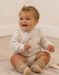 갤러리 뷰어로 이미지로드, <Quincy mae> KNIT CARDIGAN OATMEAL
