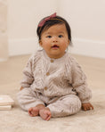갤러리 뷰어로 이미지로드, <Quincy mae> LONG SLEEVE BUBBLE ROMPER LILAC MIST