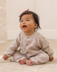 갤러리 뷰어로 이미지로드, <Quincy mae> LONG SLEEVE BUBBLE ROMPER LILAC MIST