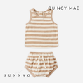 Gallery viewerに画像を読み込む, <Quincy mae> TERRY TANK + SHORT SET - LATTE