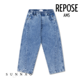 Gallery viewerに画像を読み込む, <REPOSE AMS> 9. wide pant - acid blue