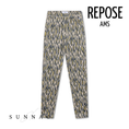 Gallery viewerに画像を読み込む, <REPOSE AMS> 62. legging - tiger flame