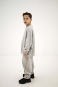 Gallery viewerに画像を読み込む, <REPOSE AMS> cozy drop sweater - light mixed grey