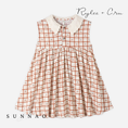 Load image into Gallery viewer, <Rylee + Cru> COLLARED BABYDOLL DRESS - CHERRY CHECK