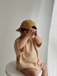 Gallery viewerに画像を読み込む, <Ziggy Lou> SHORTS - GOLDEN STRIPES(4Y-5Y)-Ziggy Lou-SUNNAO