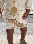 Gallery viewerに画像を読み込む, <Ziggy Lou> SHORTS - GOLDEN STRIPES(4Y-5Y)-Ziggy Lou-SUNNAO