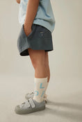 갤러리 뷰어로 이미지로드, <GRAY LABEL>ELASTICCATED SHORTS -Blue Grey(1-8Y)-GRAY LABEL-SUNNAO