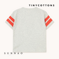 Load image into Gallery viewer, TINYCOTTONS STRIPES TINY TEE - RED (2-8Y)