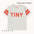 Load image into Gallery viewer, TINYCOTTONS STRIPES TINY TEE - RED (2-8Y)