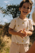 Load image into Gallery viewer, 【予約】<STUDIO BOHEME PARIS> TSHIRT ESSENTIAL - SAND / LEMON - DROP2
