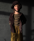 Gallery viewerに画像を読み込む, 【予約】<MABLI> SYLFAEN SKINNY RIB - BISCOTTI STRIPE - DROP1