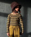 Gallery viewerに画像を読み込む, 【予約】<MABLI> SYLFAEN SKINNY RIB - BISCOTTI STRIPE - DROP1