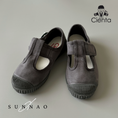 갤러리 뷰어로 이미지로드, <Cienta>T strap black sole shoes - BLACK 77777-Cienta-SUNNAO