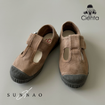 갤러리 뷰어로 이미지로드, <Cienta>T strap black sole shoes - BEIGE 77777-Cienta-SUNNAO