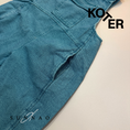 갤러리 뷰어로 이미지로드, <Studio Koter> KAI OVERDYE DENIM DUNGAREES - Blue mist