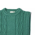 갤러리 뷰어로 이미지로드, <Knit planet> TEXTURE VEST - GREEN(6-8Y)-Knit planet-SUNNAO