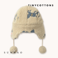 갤러리 뷰어로 이미지로드, <TINYCOTTONS> Horses Sherpa Earflap Beanie