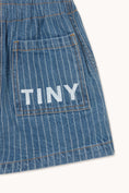 将图像加载到画廊查看器中, <TINYCOTTONS> Stripes Denim Shorts