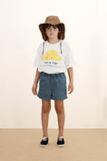 将图像加载到画廊查看器中, <TINYCOTTONS> Stripes Denim Shorts