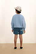 将图像加载到画廊查看器中, <TINYCOTTONS> Stripes Denim Shorts