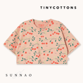 갤러리 뷰어로 이미지로드, <TINYCOTTONS> Cherry Trees Crop Tee