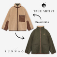 Gallery viewerに画像を読み込む, <TRUE ARTIST> Reversible Jacket No.03 Otter Brown