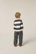 Gallery viewerに画像を読み込む, <The Campamento> Grey Stripes Tshirt - GREY